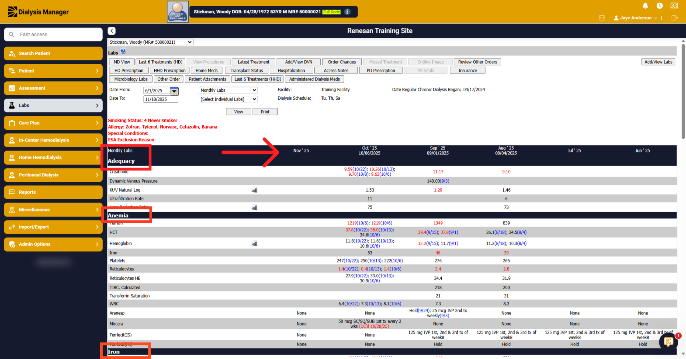 Select Start Date