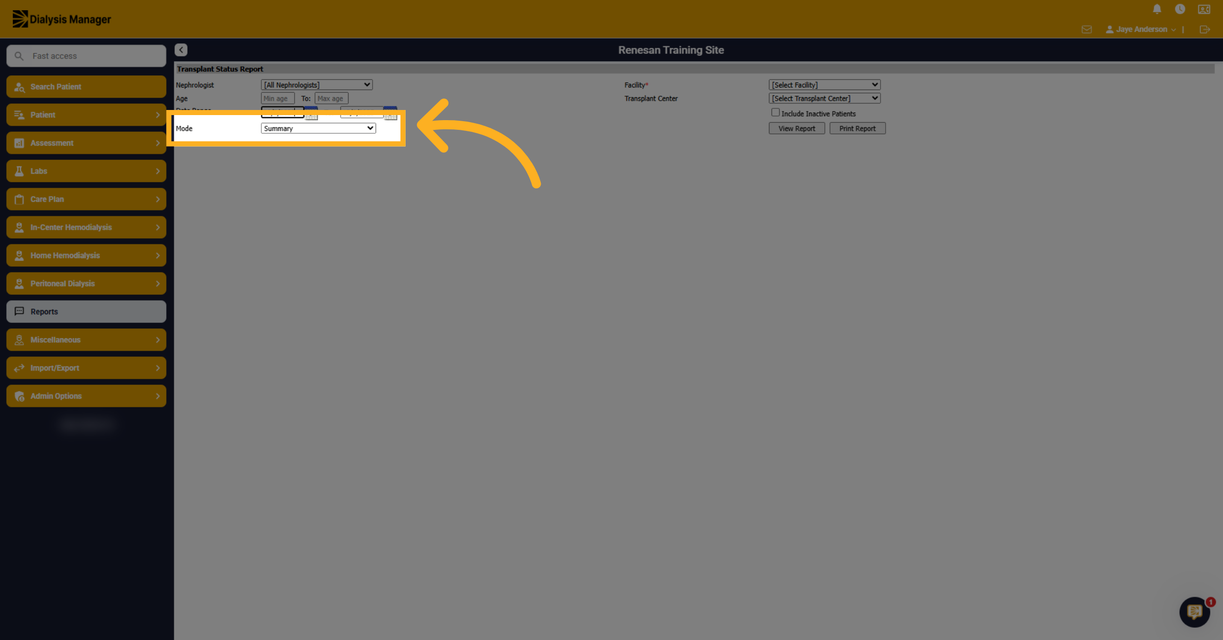 Select Mode