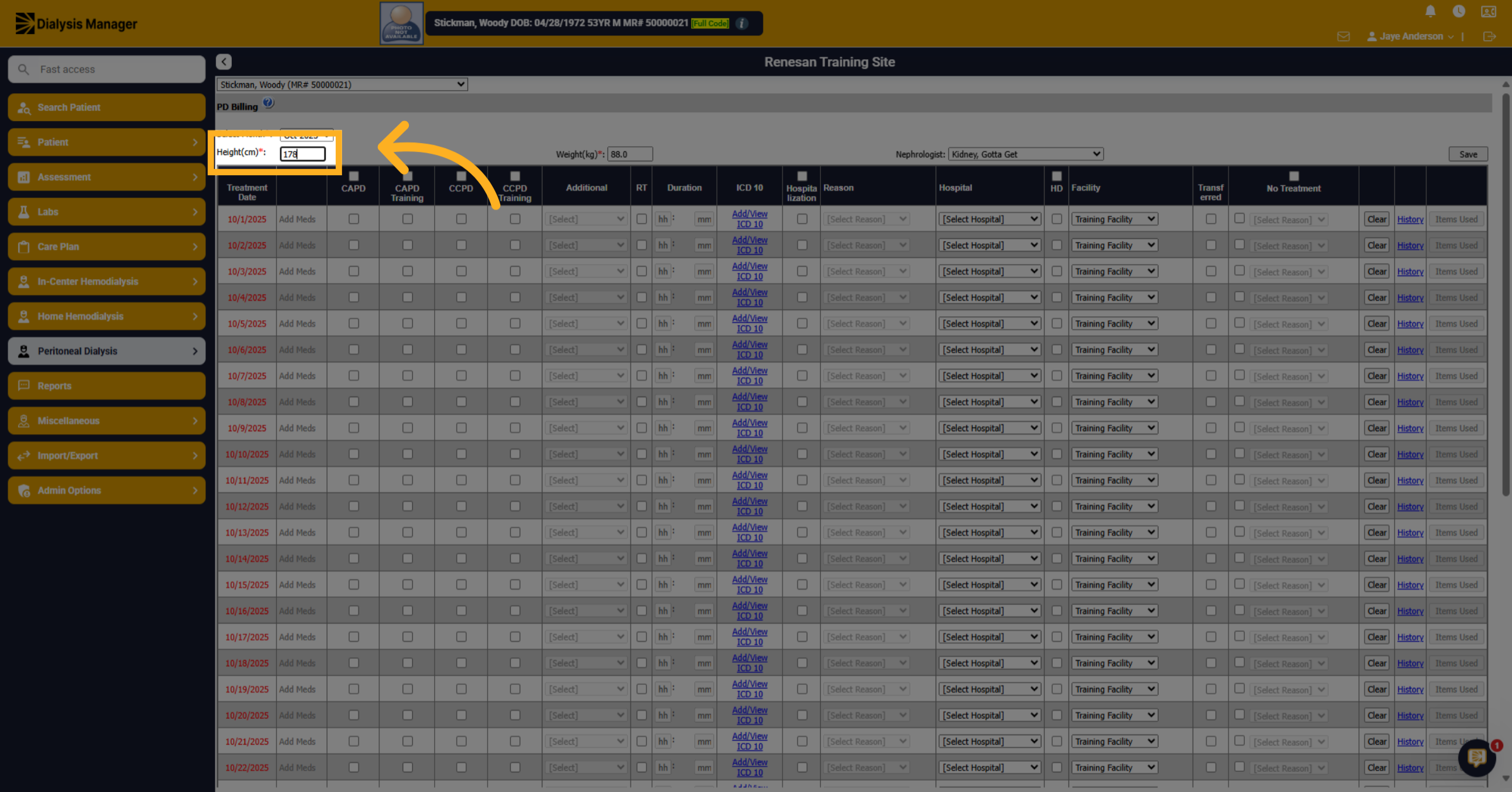 Height