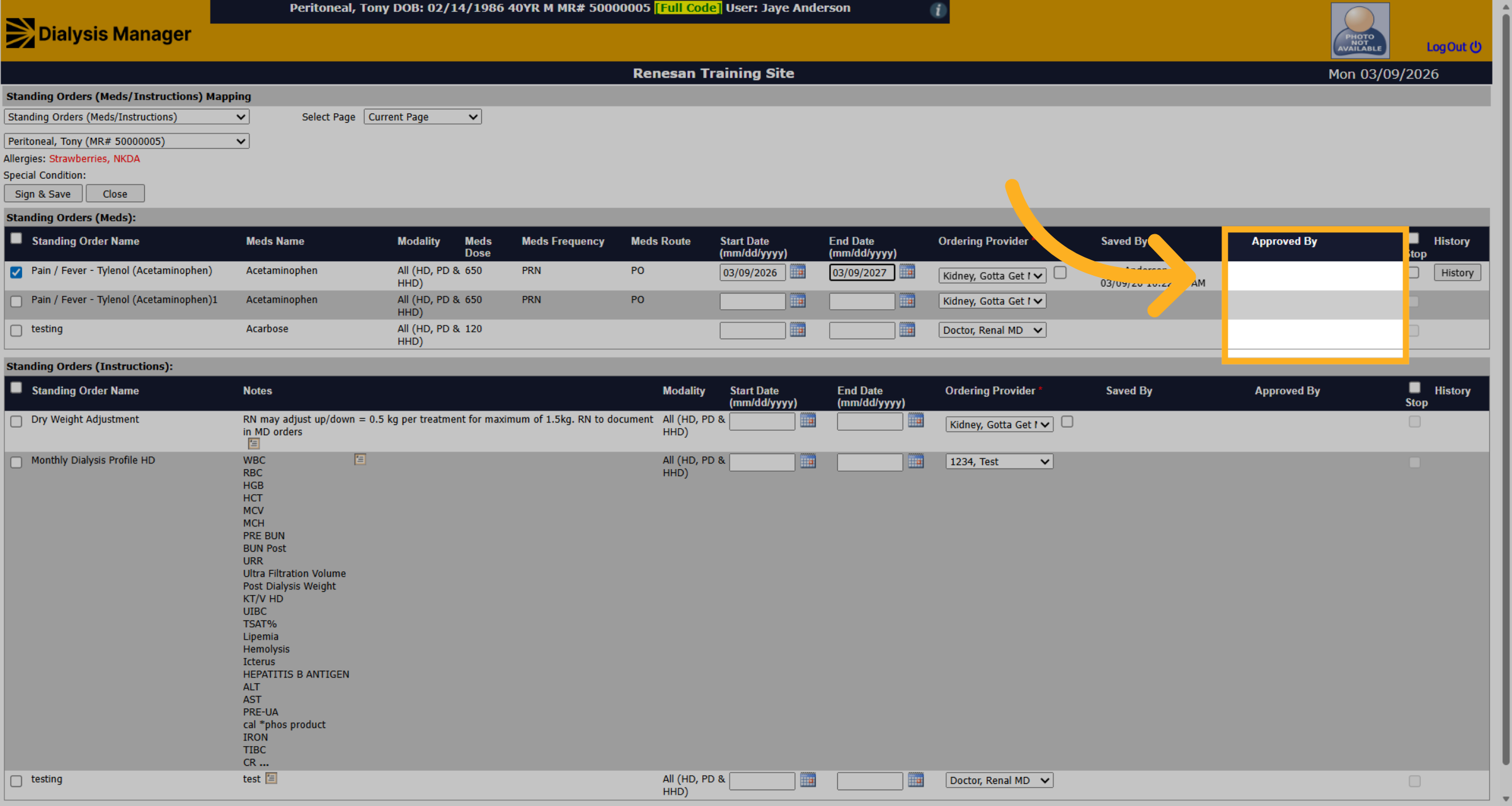 Access Additional Options
