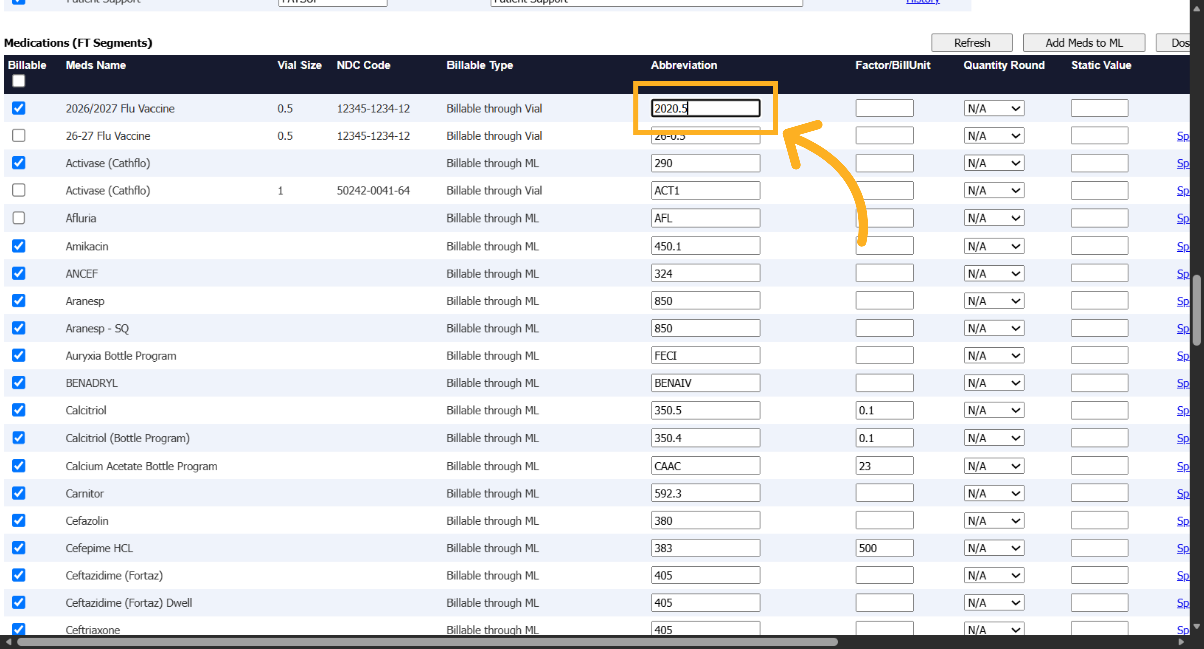 Choose Billing Version