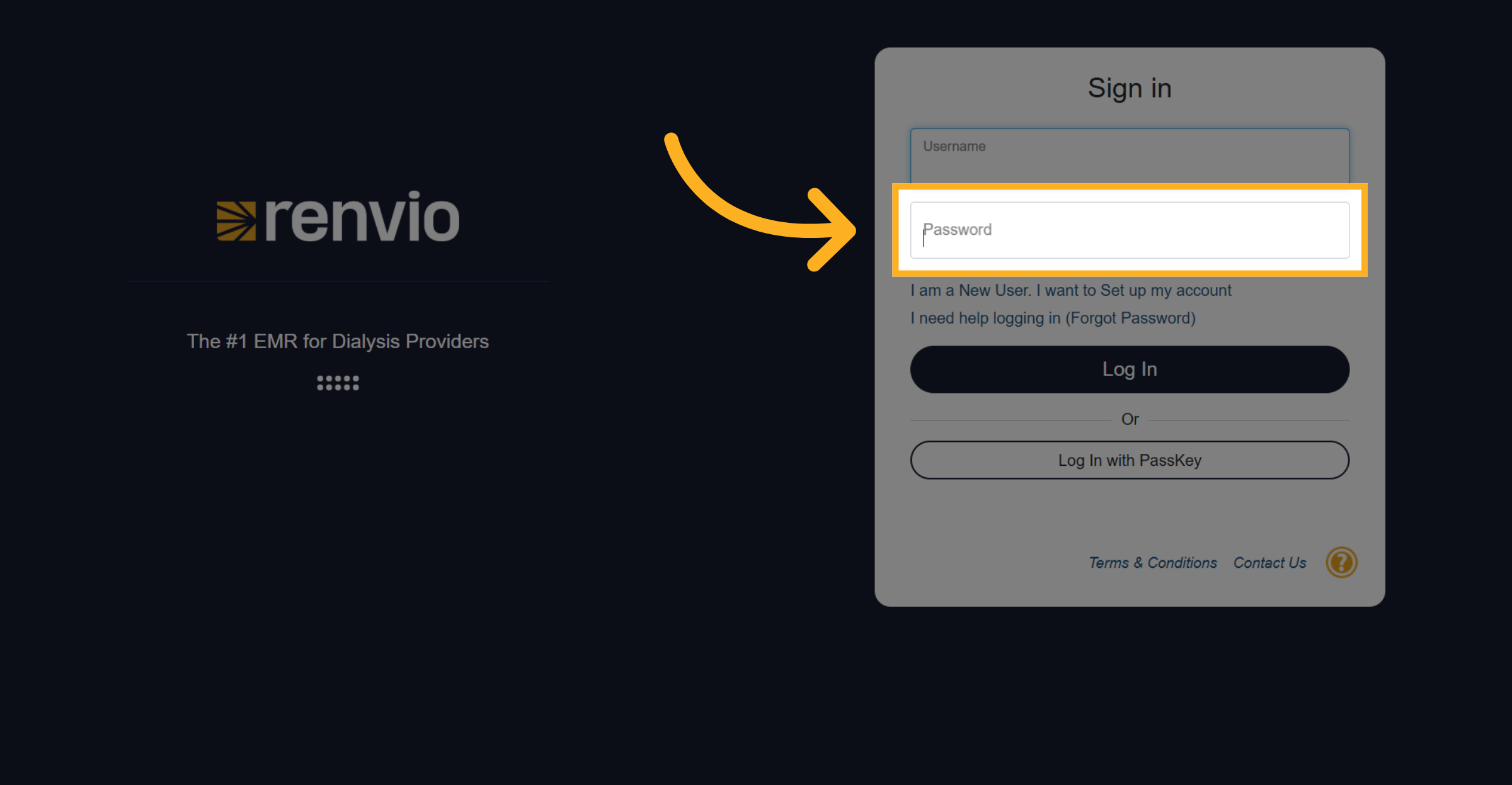 Enter Password