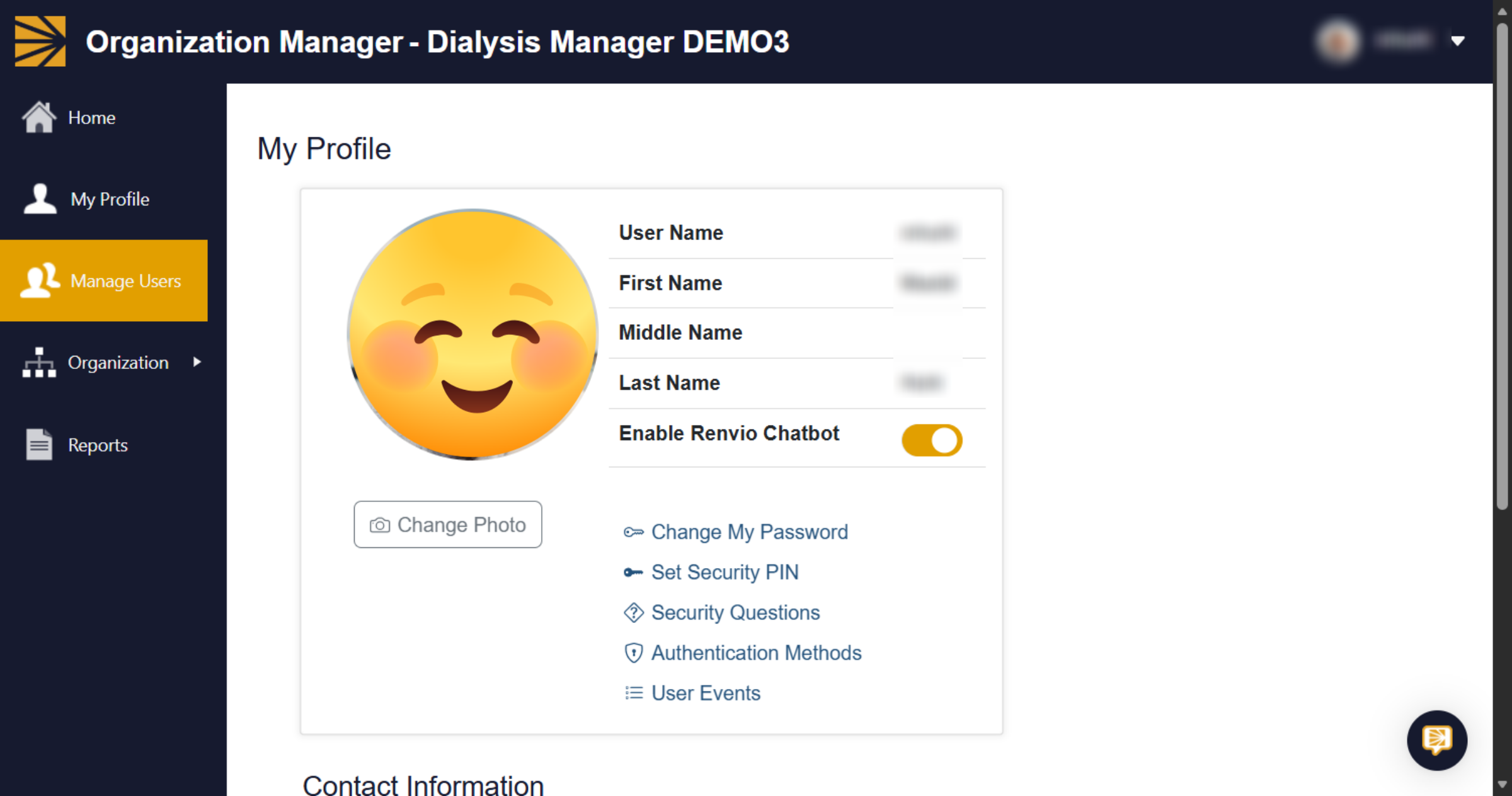 Switch To Organization Manager