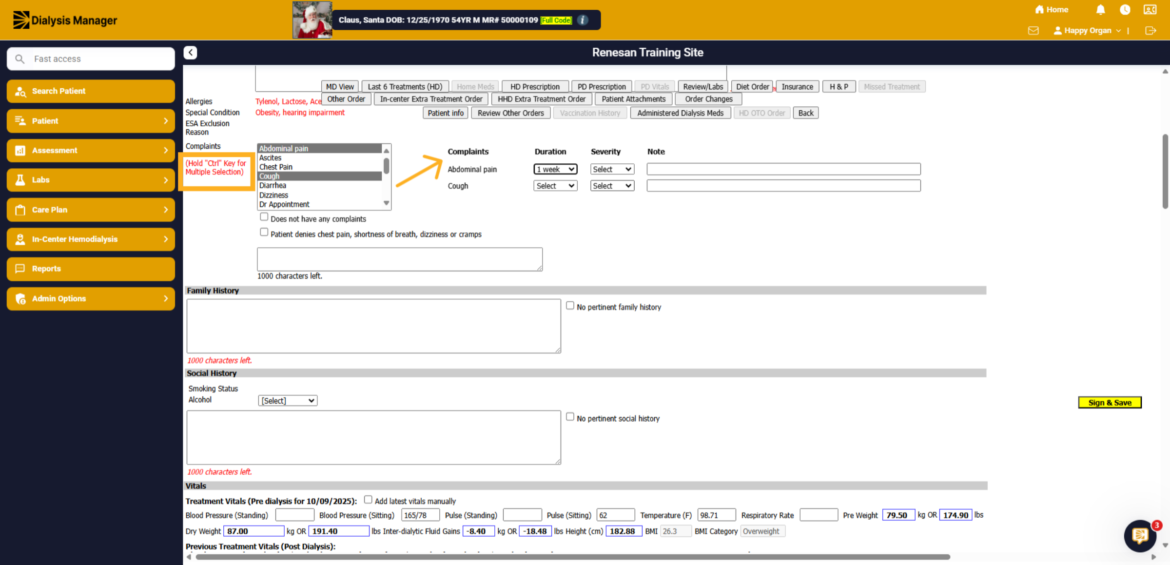 Selecting Multiple