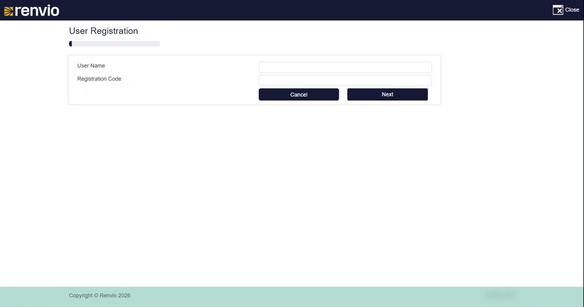 Open User Registration