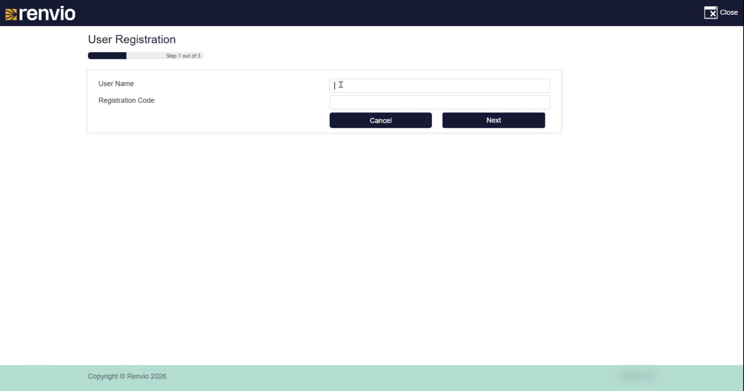 Enter Your Username