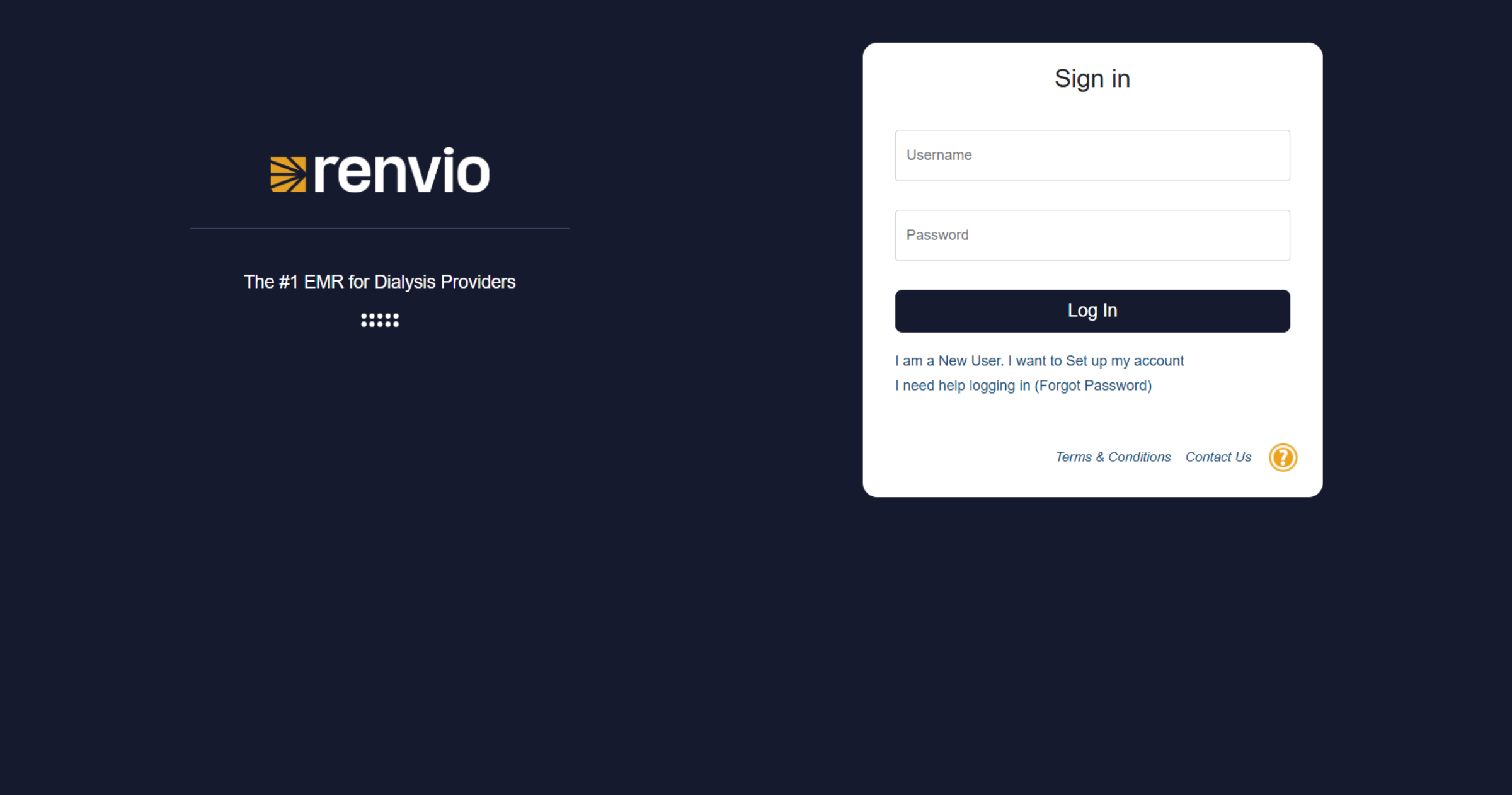 Return to Login Screen