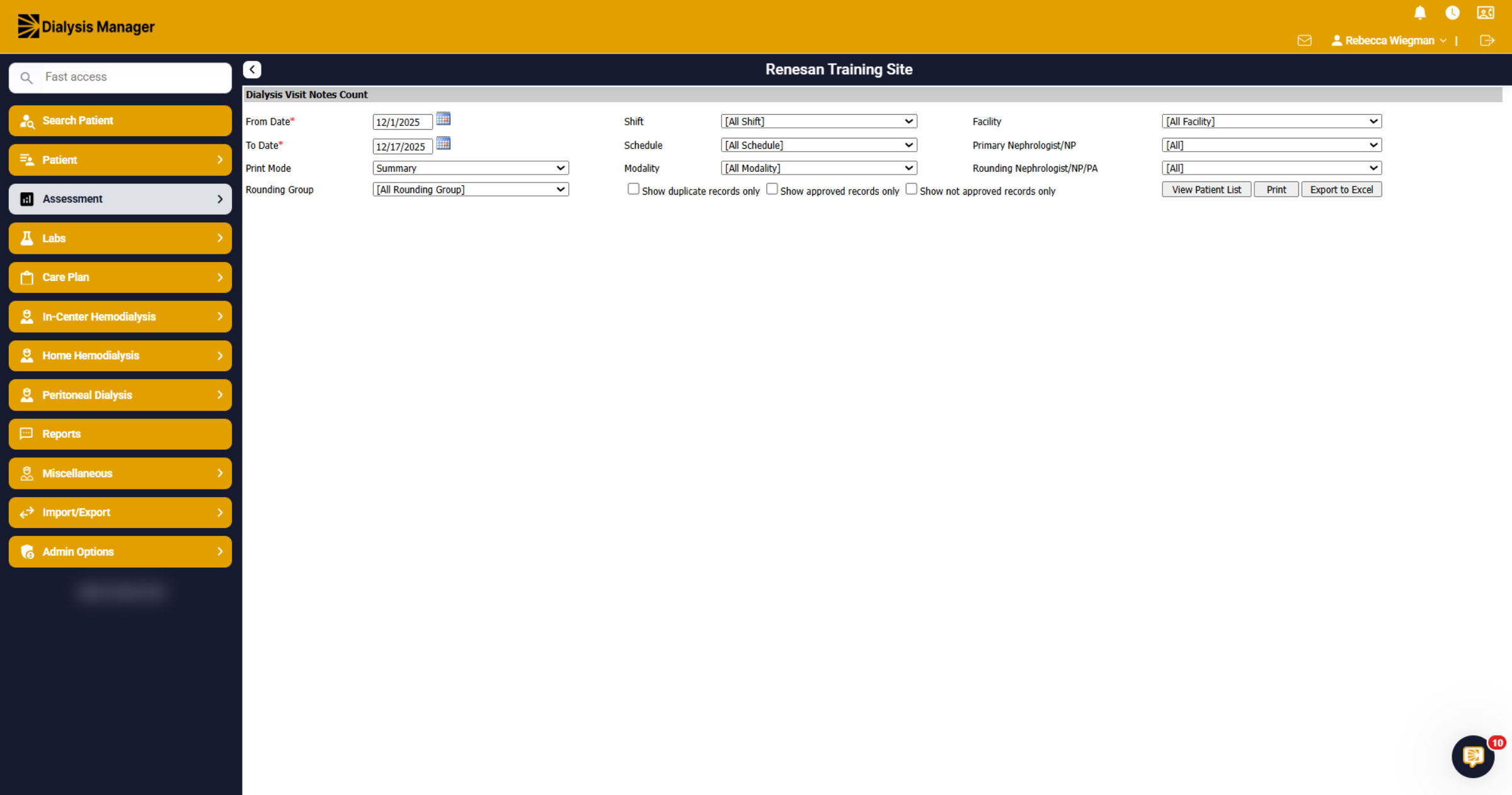 Access Additional Options