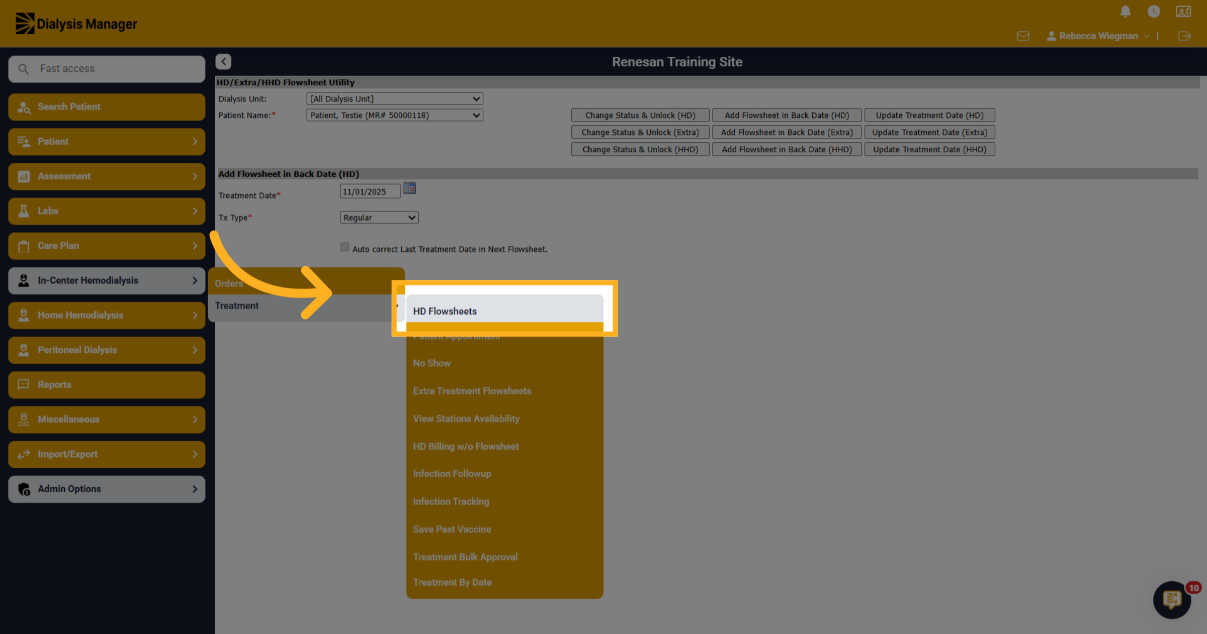 Access HD Flowsheets