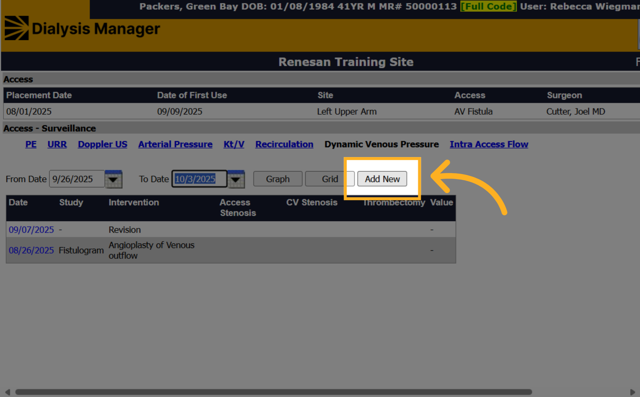 Click 'Add New'