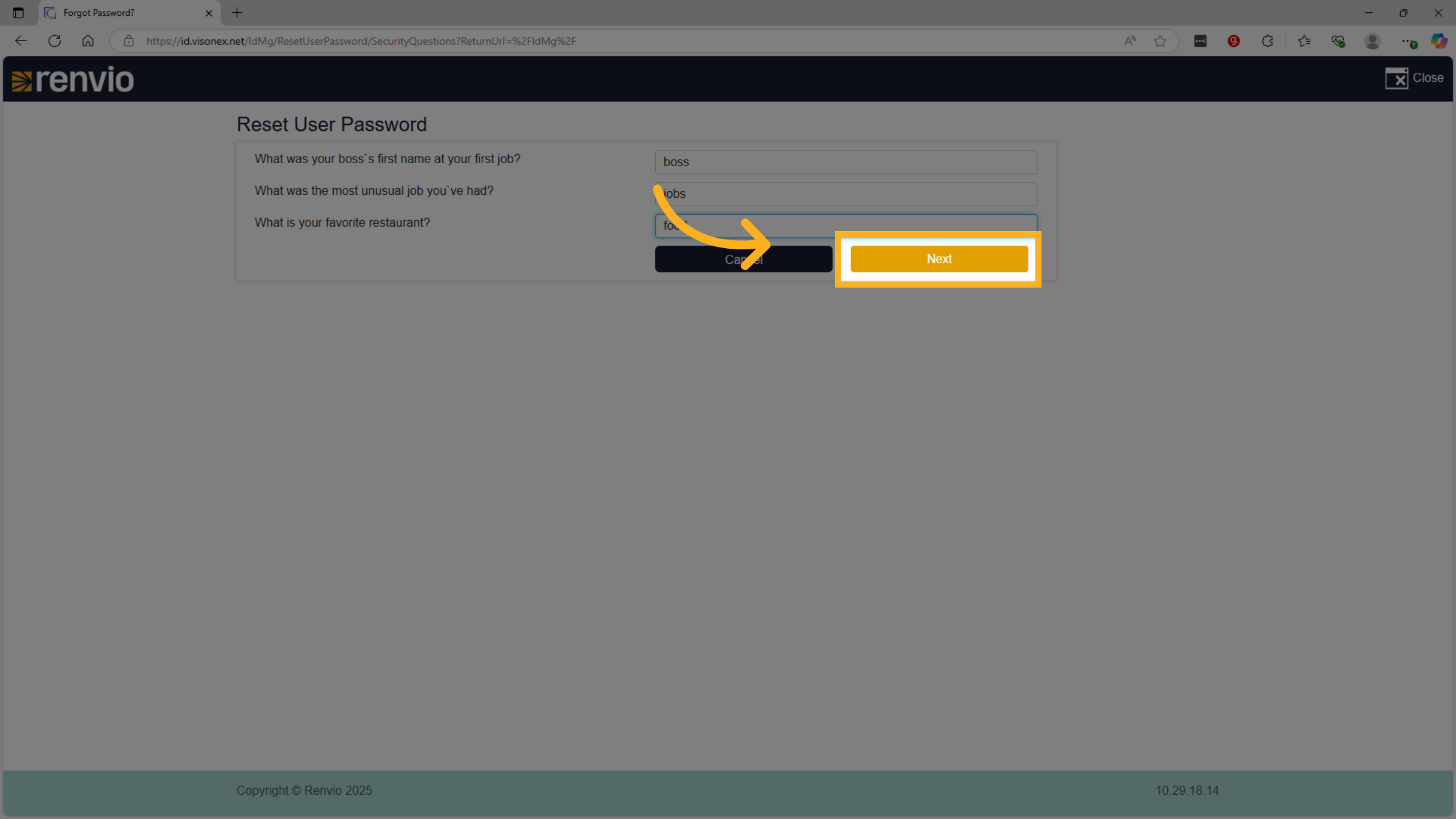 Click 'Next'