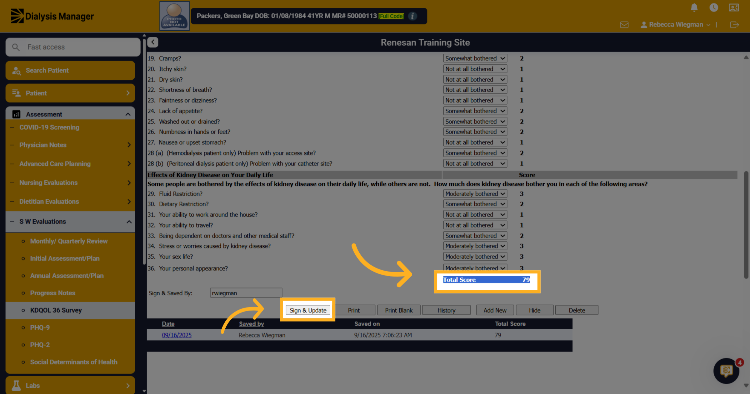 Proceed with Survey Section