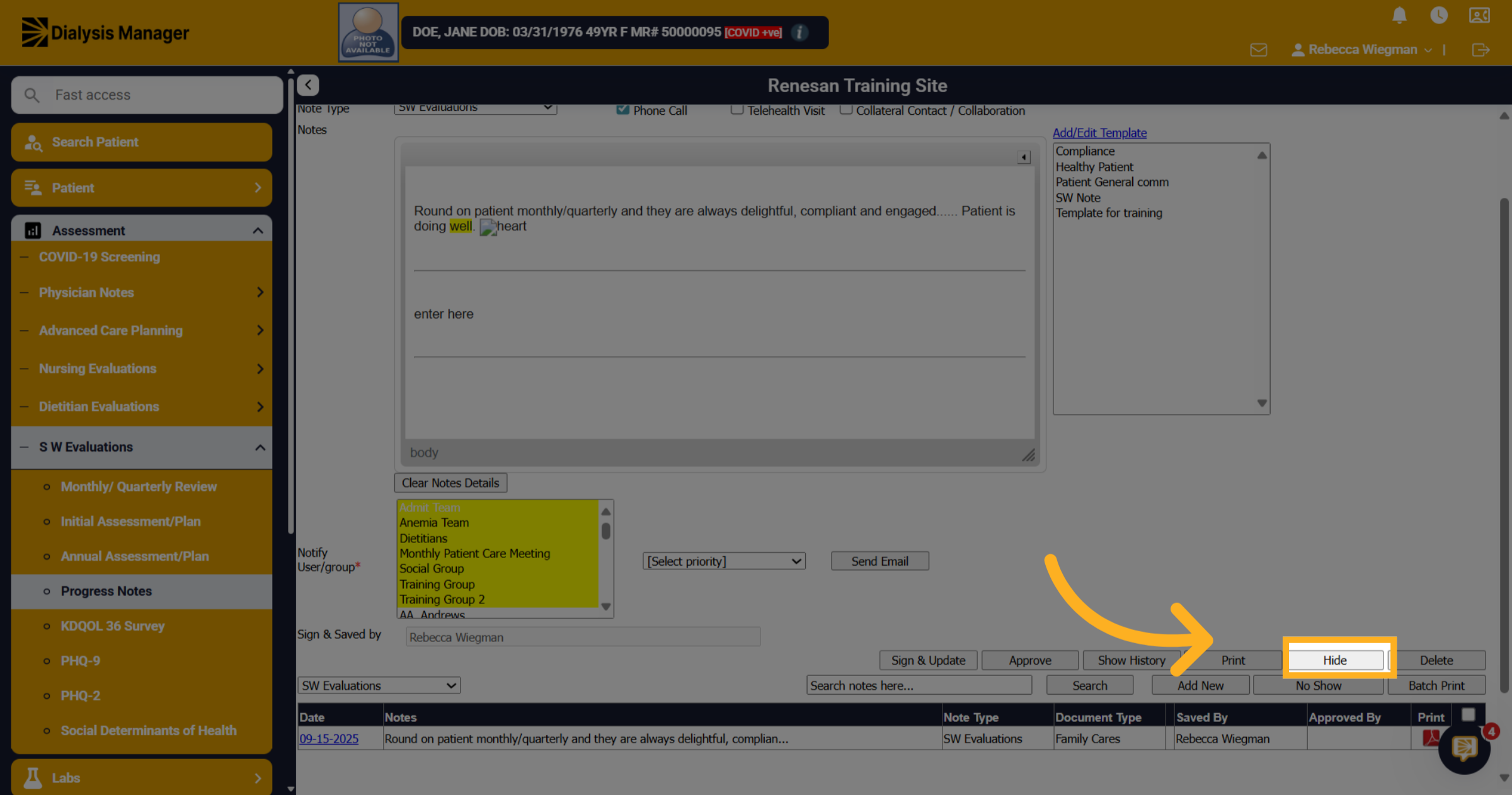 Click 'Sign & Update'