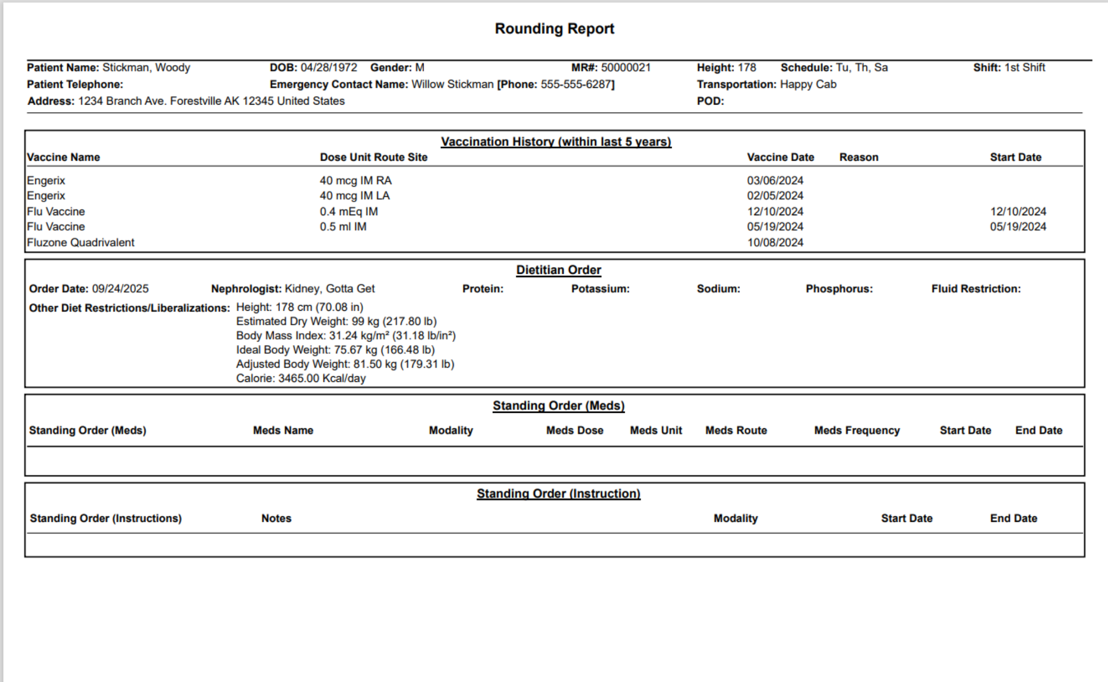 Rounding Report page 4